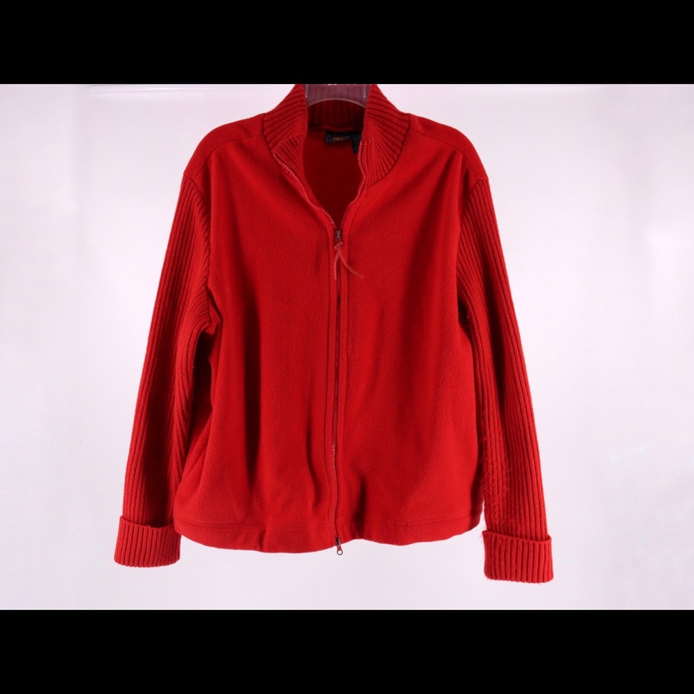 Route 66 Original Clothing Co. XL Red Zip-up Sweater